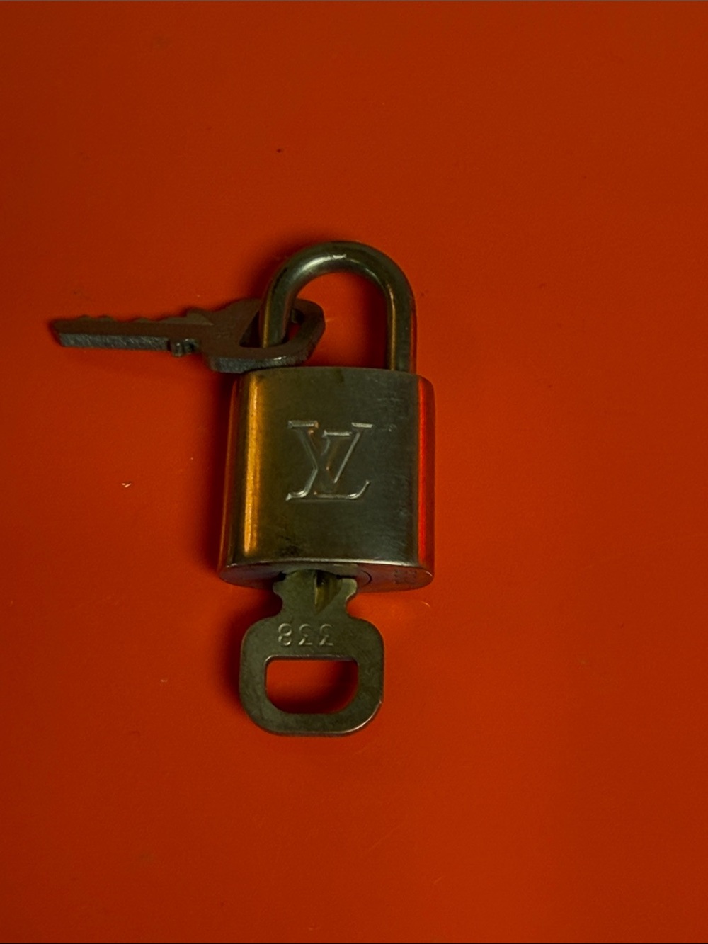Louis Vuitton Brass Padlock with Keys